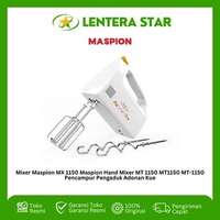 Mixer Maspion MX 1150 Maspion Hand Mixer MT 1150 MT1150 MT-1150 Pencampur Pengaduk Adonan Kue