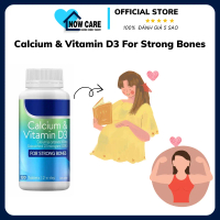 Calcium & Vitamin D3 For Strong Bones