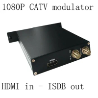 SKD2715, 1080P AV HDMI to ISDB encoder modulator Digital TV Headend QAM RF Modulator ISDB digital 1080P modulator