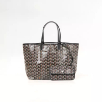 Goyard Tas GOYARD ST LOUIS BLACK TOTE BAG 100% ORIGINAL