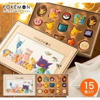 ✨預購✨ 日本直送松風屋2023西洋情人節 Pokémon 寶可夢 巧克力15入禮盒 情人節禮物 神奇寶貝