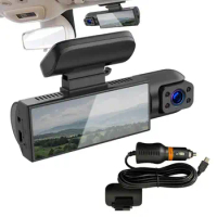 Driving Recorder Camera 2 Channel parking monitor Dashboard Camera Motion Detection 170 Wide Angle Car Camera Driving Recorder