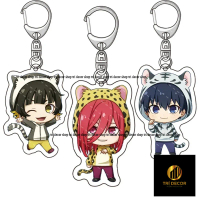 Lucky Seven Store TV Football Anime Blue Lock Official You Hiori Yoichi Isagi Cute Acrylic Keychain 