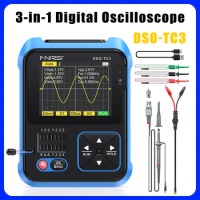 FNIRSI DSO-TC2-TC3 Portable Oscilloscope Transistor Tester 2-in-1 Multifunction Multimeter Resistance Meter LCR Test