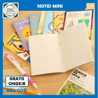 Memo Motif 2 Pcs / Buku Tulis Garis Mini / Notebook Mini / Buku Tulis Mini Notebook / Notebook Mini