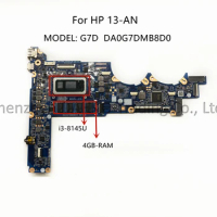 DA0G7DMB8D0 For HP TPN-Q214 Spectre 13-AN Laptop Motherboard With i3 i5 CPU 4GB/8GB Memory L37347-601 L37350-601 L42277-601