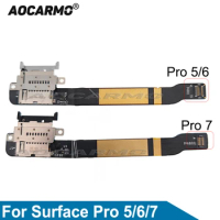 Aocarmo TF Card Memory SD Card Slot Reader Flex Cable For Microsoft Surface Pro 5 6 7 Pro5 Pro6 1796 Replacement Part