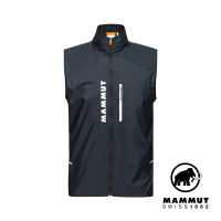 【Mammut 長毛象】Aenergy TR WB Hybrid Vest Men 極輕防風越野背心 黑色 男款 #1012-00611