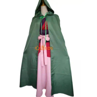 2023 Yona of the Dawn Akatsuki no Yona Cosplay Costume Yona Dress With Cloak