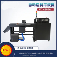 2020 new CNC sticker cutting machine vinyl Auto feeding Flatbed cutter free shipping