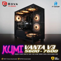 PC Rakitan ROVA KUMI VANTA V3 5600-7600 8GB / DDR4 16GB (2x8GB) / NVME 500GB
