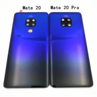 Top Quality Housing Case For Huawei Mate 20 Pro Mate20 Back Battery Cover Glass With Camera Lens