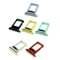 for Apple iPhone 11 Silver/Grey/Red/Yellow/Green/Purple Color Dual SIM Card Tray Holder
