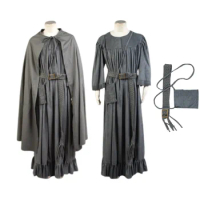 The Lord Cosplay of The Rings Gandalf Cosplay Fantasia Costume Adult Men Dress Cape Full Set Clothes Halloween Carnival Suit