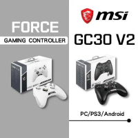 MSI 微星 FORCE GC30 V2 黑色 無線搖捍 遊戲手把 控制器 手把控制器 PC PS3 Android