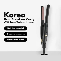 Hair Straightener For Men / Catokan Curly Lurus Pelurus Rambut Pria Rambut Pendek Panjang Poni dll M