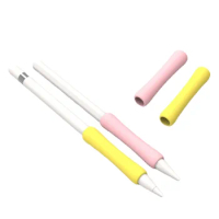 2pcs Pencil Cover Grasp for Apple Pencil Sleeve Universal Soft Silicone Non-slip Protection Cover Case for Apple Pencil 1st 2nd