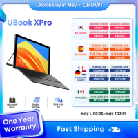 CHUWI UBook XPro 2 IN1 Windows Tablet 512GB SSD 8GB RAM 13'' 2K Touchscreen Intel Core i5-10210Y Support Keyboard Stylus