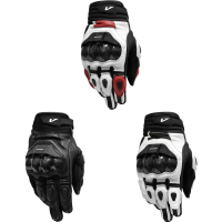 【ASTONE】LC01 防摔騎士手套 透氣&amp;碳纖設計 短款(黑/白/白紅)