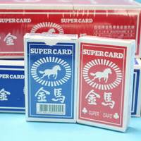 撲克牌 金馬撲克牌 (小) 台灣製/一盒12副入(定20) 自由牌 標準樸克牌-來