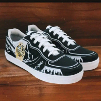 sepatu sneaker casual pria hitam putih sepatu sneaker pria keren