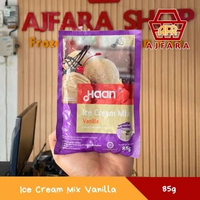 Haan Ice Cream Mix 85g atau 90g Bubuk Es Krim Instan Aneka Rasa Premium Halal MD Vanila