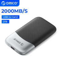 ORICO Taichi SSD 20Gbps 10Gbps 512GB 1TB 2TB External Solid State Drive USB 3.2 Gen2 Type- C PSSD for Mobile Phone laptop