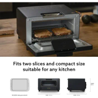 BALMUDA The Toaster | Steam Oven Toaster | 5 Cooking Modes - Sandwich Bread, Artisan Bread,Pizza,Pastry,Oven |Baking Pan|K01M-KG