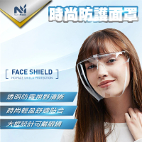 【Nutri Medic】全透明舒適面罩+台灣加油隔離面罩+眼鏡式時尚面罩+隔離護目鏡全套4款(*5件組)