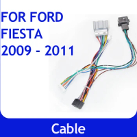 android power cable harness with canbus For Ford Fiesta 2009 - 2011Multimedia Player Autoradio Touchscreen