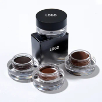 50pcs Wholesale Makeup Eyebrow Pomade Private Label Cosmetics Eye Brow Enhancers Gel Tint Cream Waterproof Custom Logo