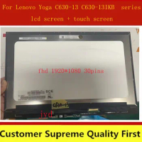 For Lenovo YOGA C630-13 C630-13Q50 C630-13IKB LCD Touch Screen Assembly FHD 1920x1080 30PINS P/N: ST50R32709 5D10S39556