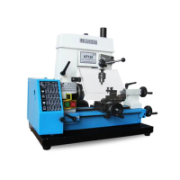 AT125 multifunctional lathe one machine high precision lathe home lathe micro drilling and milling machine