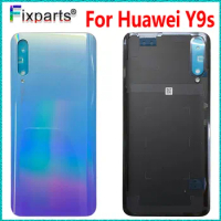 New Best Back Cover Case Back Battery Cover Housing For Huawei Y9s Back Cover For P Smart Pro 2019 Battery Back Rear Glass Cover