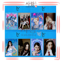 2pcs IVE《LOVE DIVE》Poster Set Collection Kpop Wonyoung Rei Yujin Leeseo Gaeul Liz