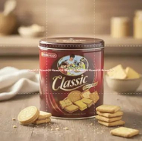 Khong Guan 350gr Classic Assorted Biscuit Biskuit Khonguan Klasik Kaleng Konguan Khongguan 350 gram