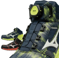 (免運) 日本代購 MIZUNO 美津濃 F1GA2405 安全 工作鞋 作業鞋 塑鋼鞋 限定色 透氣 輕量 防滑 BOA旋鈕