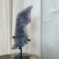 Natural Zeolite cluster on stand from Brazil