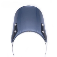 For Royal Enfield Classic 500 Motorcycle ABS Front Fairing Accessories Windshield Windscreen With Brackets Wind Deflector