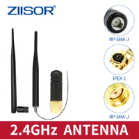 2.4GHz Wifi Antenna for Router Antennas IPEX 2.4G RP SMA Male for Motherboard Modem for Zigbee Mini Aerial Wifi Extender