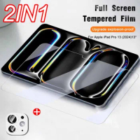 For Apple iPad Pro 13-inch iPadPro 13 7th 5th Gen Screen Protector Tempered Glass i Pad Air 11 inch 6th iPadAir Lens Glass Film