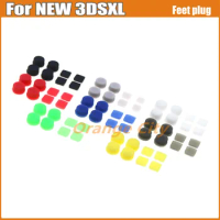 5Sets For New 3DS XL LL 8 In 1 Housing shell screw feet cover for NEW 3DSLL/3DSXL screw rubber feet dust plug