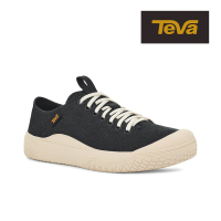 【TEVA】女帆布鞋 戶外兩穿式懶人鞋/休閒鞋/帆布鞋 後腳跟可踩 Terra Canyon 原廠(黑色-TV1134369BLK)