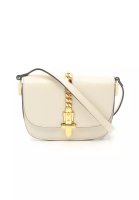 Gucci 二奢 Pre-loved GUCCI Sylvie 1969 Shoulder bag leather off white
