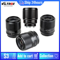 VILTROX 85mm 50mm 35mm 24mm F1.8 II STM E Full Frame Auto focus Portrait Lens for Sony E mount Sony Lens A6000 A6400 Camera Lens