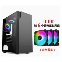 EVESKY X99 dual CPU dual-channelเมนบอร์ดX99เมนบอร์ดคอมพิวเตอร์กรณีคอมพิวเตอร์เดสก์ท็อปกระจกด้านข้างโ