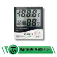 Hygrometer Thermometer HTC - 1 Hygrometer Termometer Ruangan