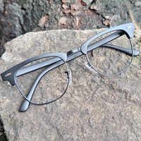 Kacamata Baca & Jalan Progresif Anti Radiasi Blueray Photocromic Bluecromic Frame Clubmaster RB3016 