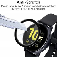 3D Soft Screen Protector for Samsung Galaxy Watch Active 2 40mm 44mm Full Cover Protective Film (No Tempered Glass)