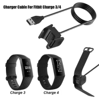 1m Charging Dock For Fitbit Charge 4 Charger Cable USB Charging Data Cradle For Fitbit Charge 3 Adapter